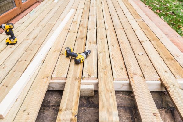 Damaged Deck Boards Repair in Redwood City