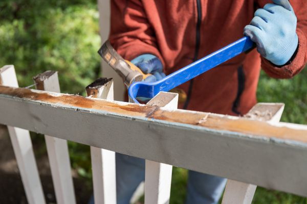 Deck Railing Replacement in Redwood City