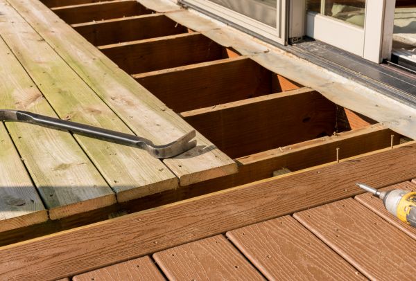 Old Deck Repair in Redwood City