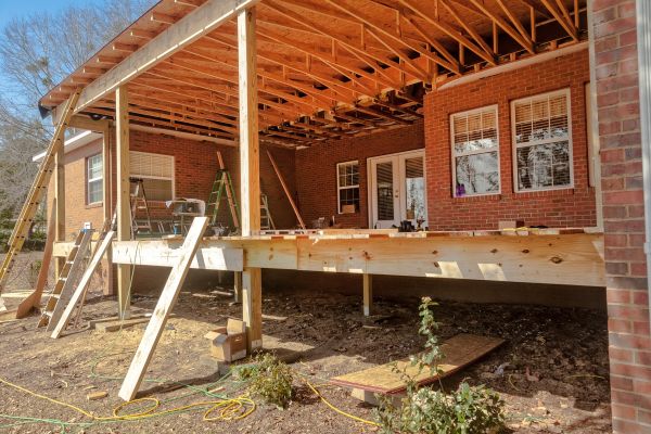 Porch Columns Installation in Redwood City