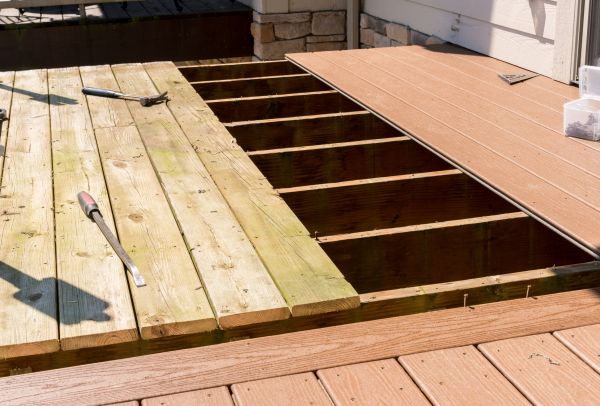 Deck Floor Replacement in Redwood City