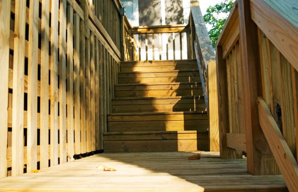 Deck Steps Replacement in Redwood City