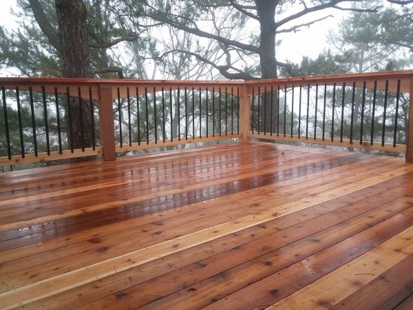 Cedar Deck Repair in Redwood City